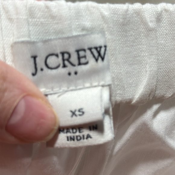 NWT J.Crew Factory blue floral embroidery Skirt. Size: XS / Box 13-46‎ - Picture 7 of 9